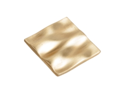 Pomo Para Muebles De Zamac 40x40 Mm De Diámetro Acabado En Latón Satinado Juego De 12 Piezas