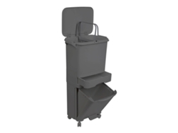 Contenedor de reciclaje con pedal Wellhome con clasificación selectiva