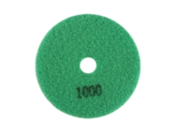 Disco De Pulido De Diamante Húmedo De 100 Mm (4") Para Mármol, Grano 1000.