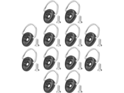 Ensemble D'anneaux In D Pour Kayak, Anneau D'arrimage À Boucle Acier Inoxydable Nylon Solide
