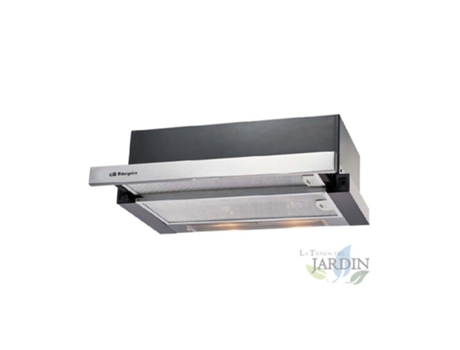Campana Telescópica ORBEGOZO Motor de 65W Clase Energética D 2 Filtros Desmontables ORBEGOZO