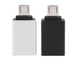 Adaptador Convertidor Usb Micro Otg (2 Unidades) Para Transferencia De Datos, Carga Y Conexión A Dispositivos Usb.