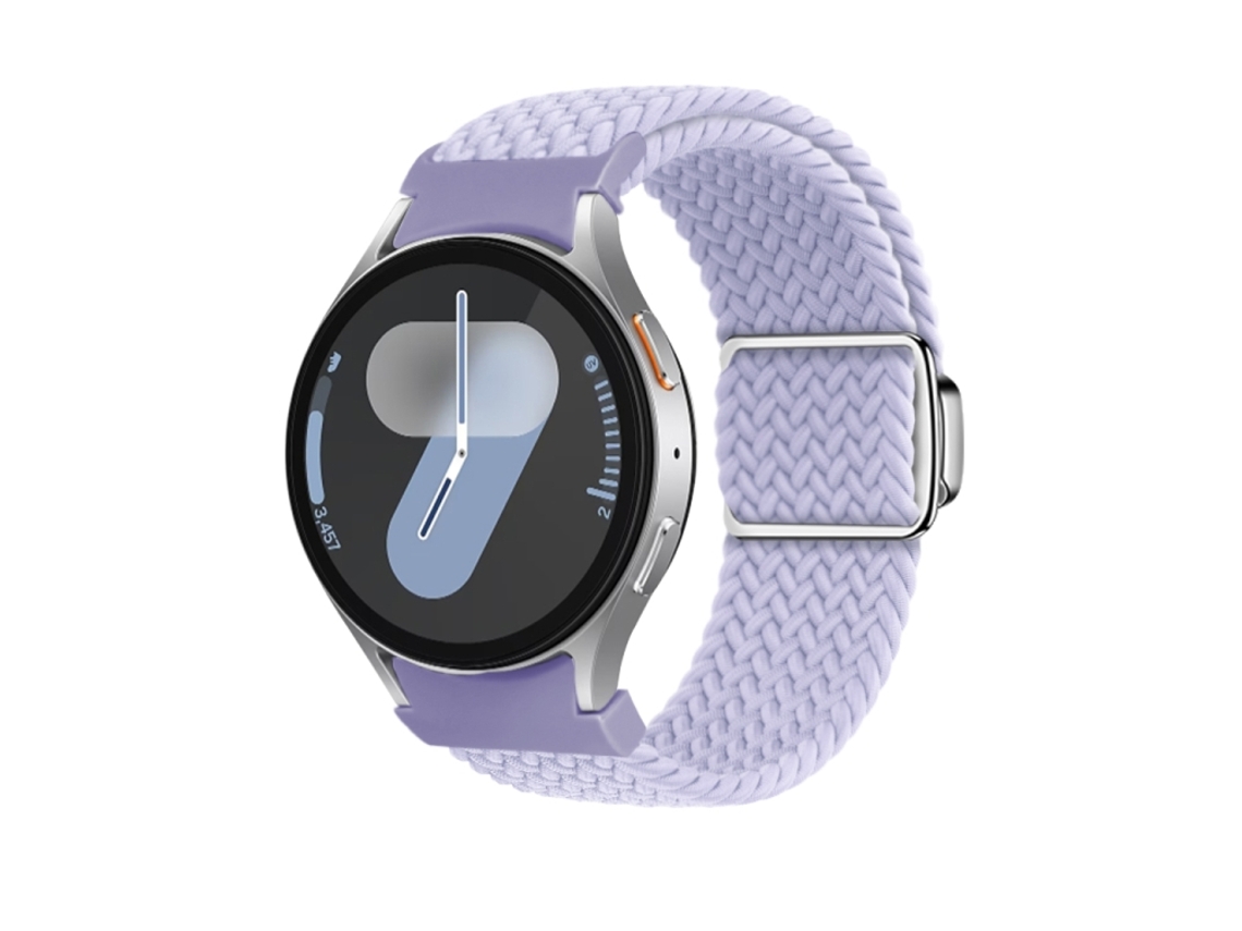 Correa de nailon con hebilla magnética para Samsung Galaxy Watch 7/6/5/4 (CSYY)