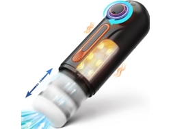 Masturbador De Succin De Pronunciacin Telescpica Automtica Multifrecuencia (negro) Yizhood