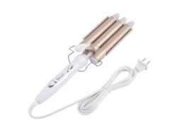 Chave De Cabelo Eléctrica Profissional Curling Iron 22mm Champagne 110-240v Plug Us Ferramenta De Estilo