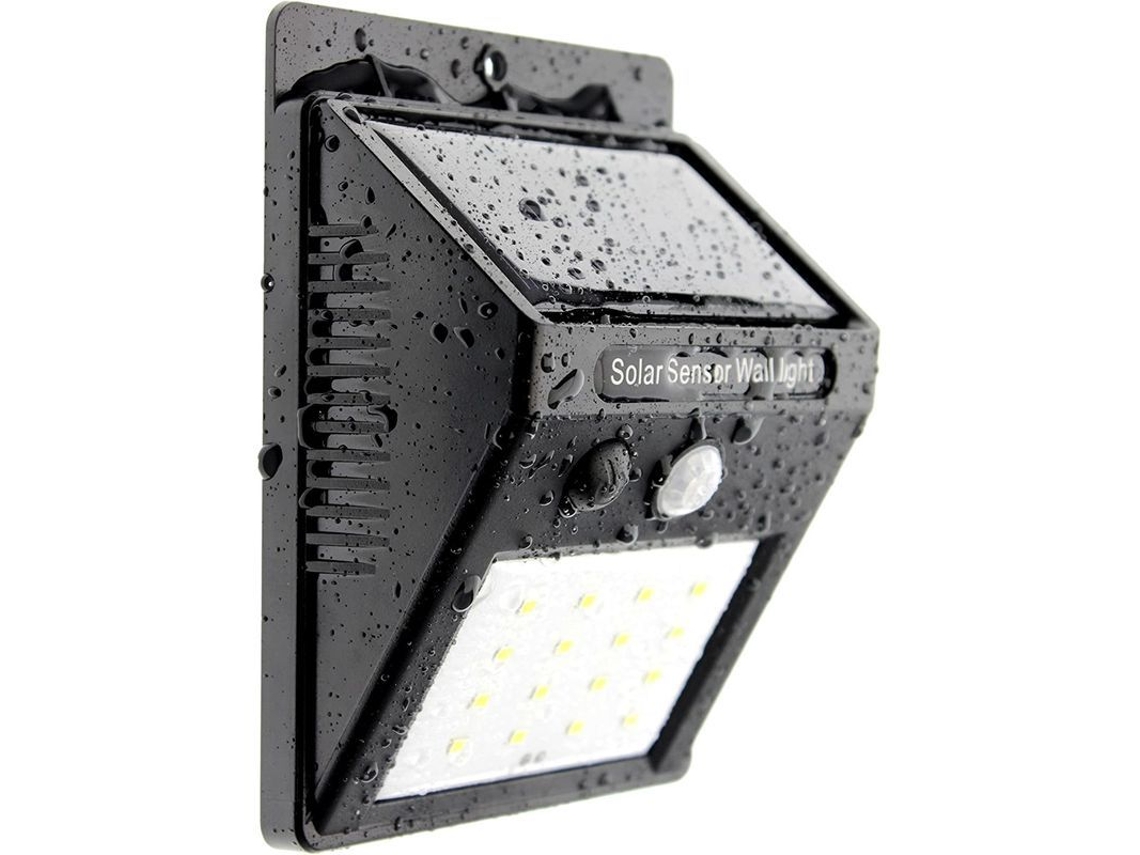 Lámpara Solar Con 16 Led, Sensor De Movimiento Y Encendido Automático. Clase Energética A+++.