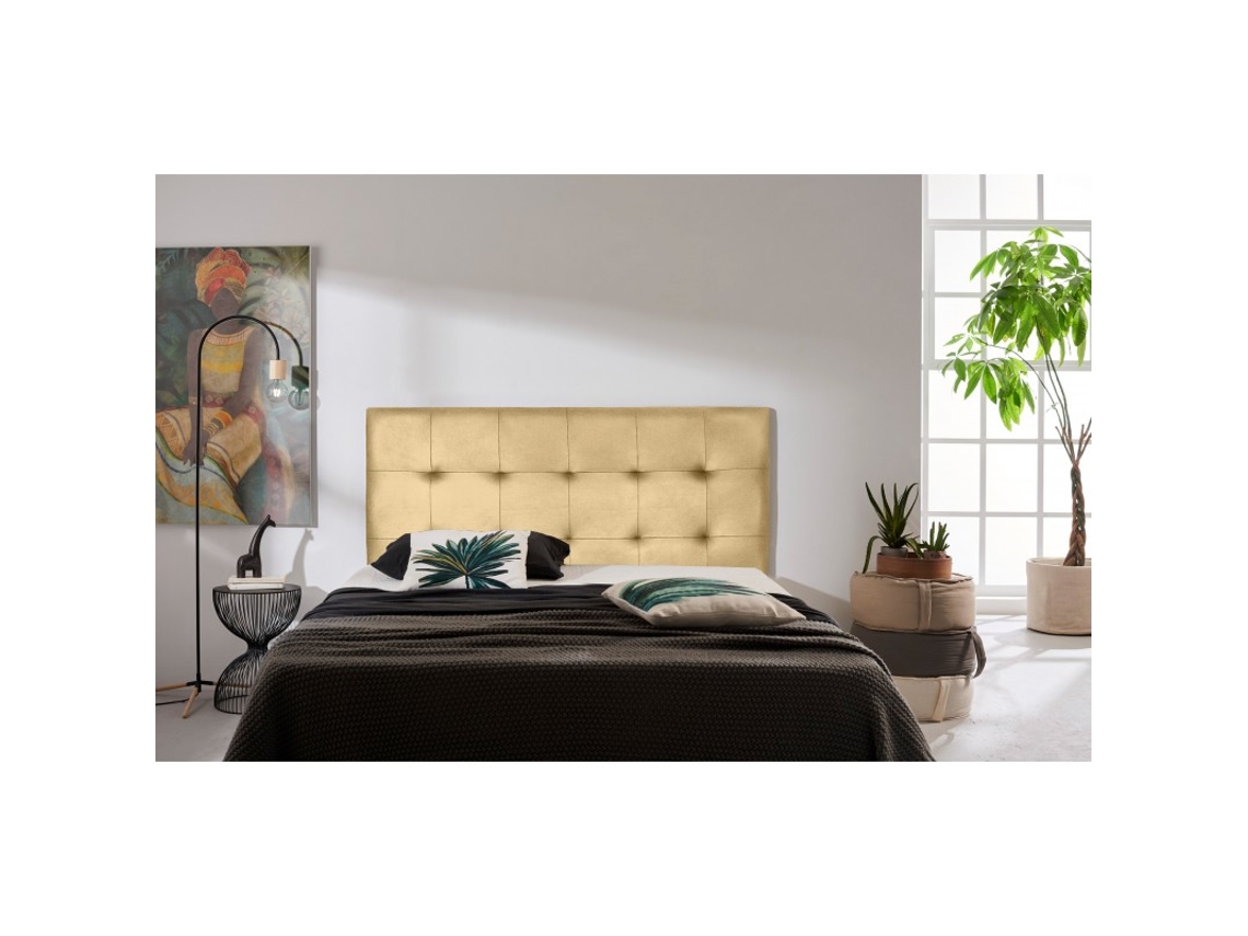 CABECERO ASTER POLIPIEL ORO 130