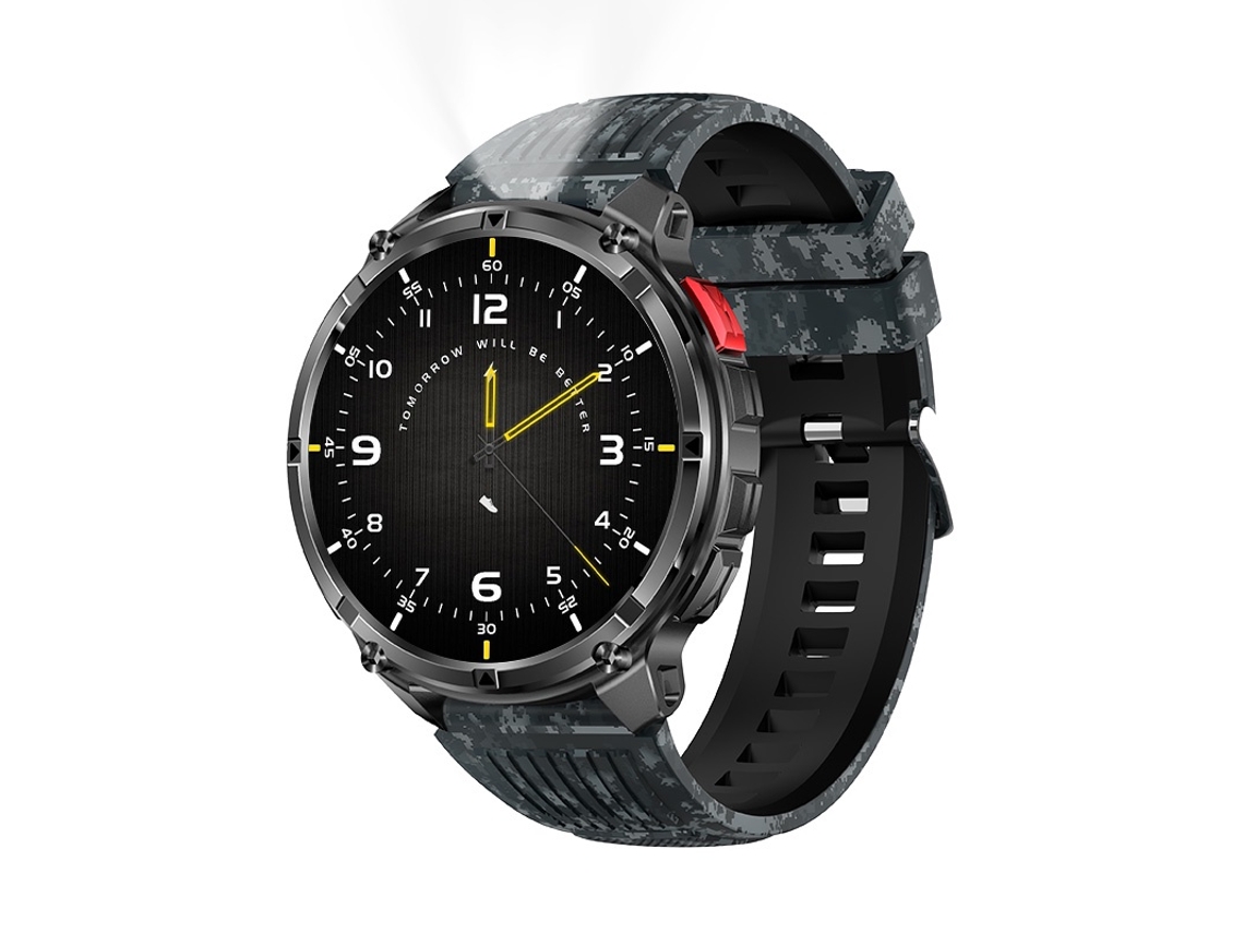 Reloj Inteligente Qs10 Con Pantalla Ips De 1,7 Pulgadas, Batería De 1100 Mah, Llamadas Bluetooth Y Monitorización De Salud (negro)