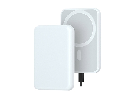 PowerBank Magnético 5000mAH para Apple Iphone 12 Pro Max Cinza