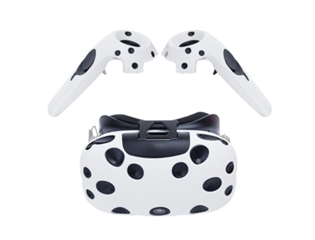 Carcasa de Silicona Antiderrapante SLOWMOOSE Anticaídas para Gafas 3D Realidad Virtual Blanco