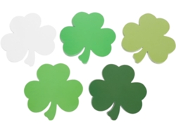 Tarjetas De Felicitación De Papel Con Diseño De Trébol Para El Día De San Patricio
