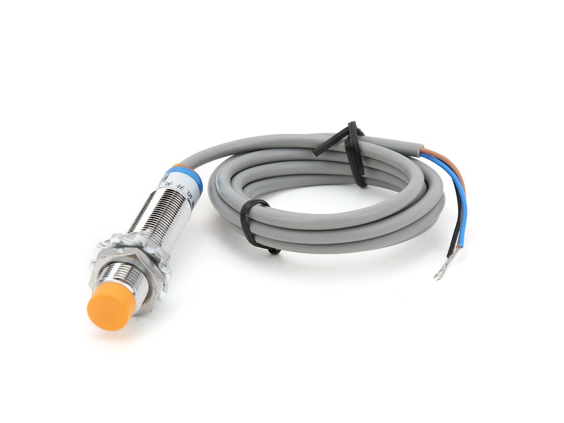10 Piezas Jyio® Interruptor De Proximidad Inductivo 3 Cable Dc6~36v Npn Normalmente Abierto 12mm
