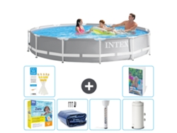 Intex Piscina Prism Frame Redonda - 366x76 Cm - 7-peças S10
