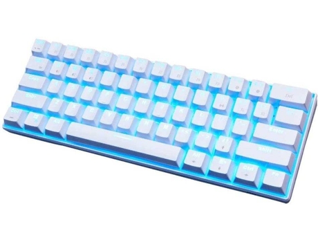 Teclado CHRONUS JPL14 (Inalámbrico - Blanco)
