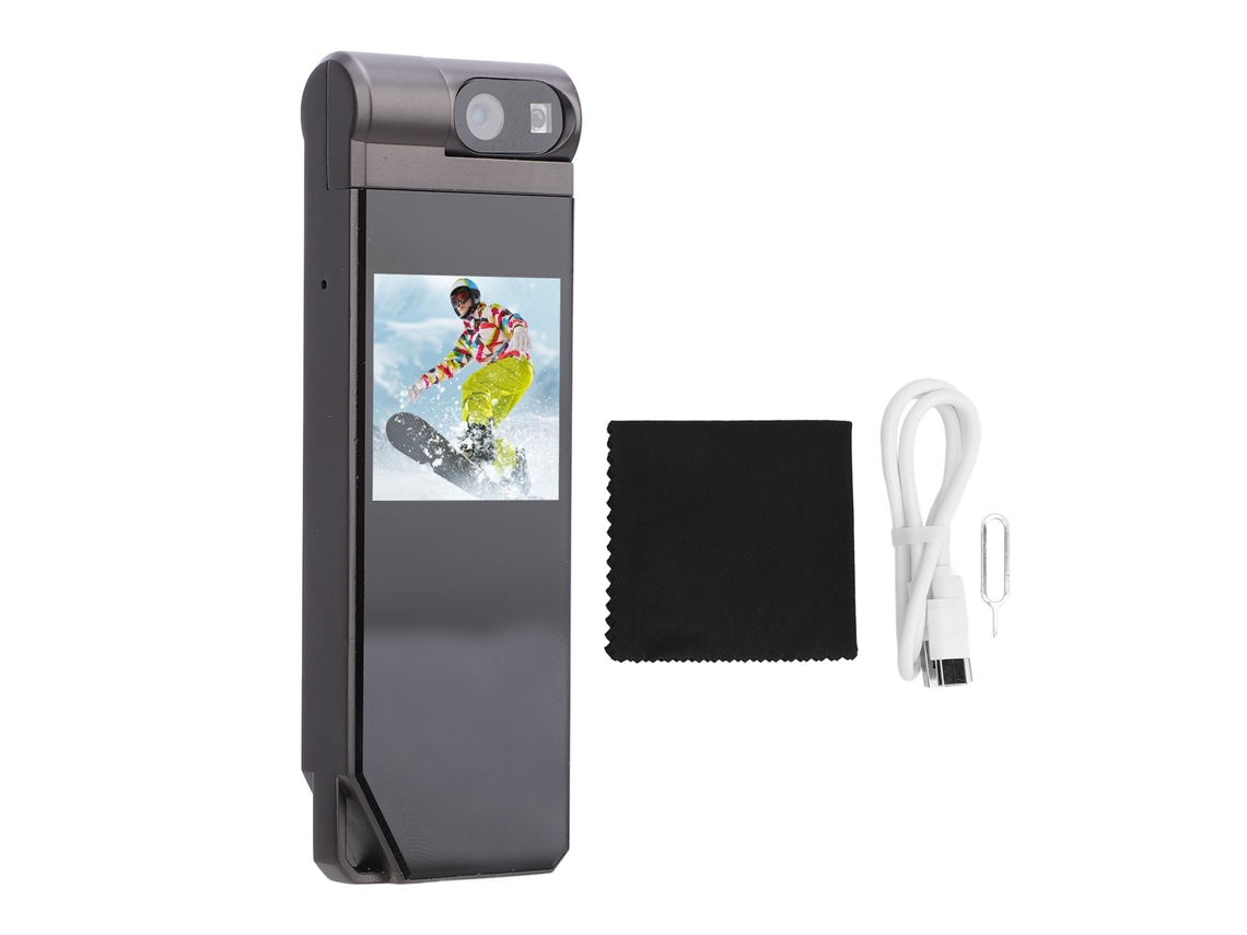 Grabador De Video Y Sonido Portátil Exterior 2k Con Detección De Movimiento Y Visión Nocturna Clip Trasero