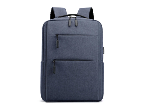 Mochila Bolsa De Computadora Para Hombres Mochila De Negocios Transpirable Y Resistente Al Desgaste Mochila Escolar Bolsa De Viaje-azul