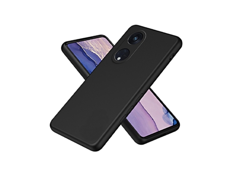 Funda Proteção Traseira para Oppo Oppo Reno8T 5G GIFT4ME Silicona Negro
