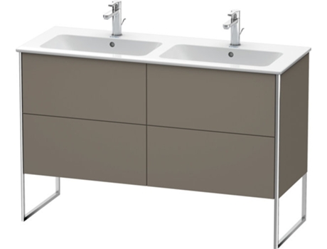 DURAVIT XSquare Vanity unit standing 128.0 x 47.8 cm, 4 cajones, para lavabo ME de Starck 233613