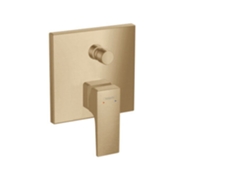 HANSGROHE Metropol monomando de baño oculto, manija de palanca, Color: bronce cepillado