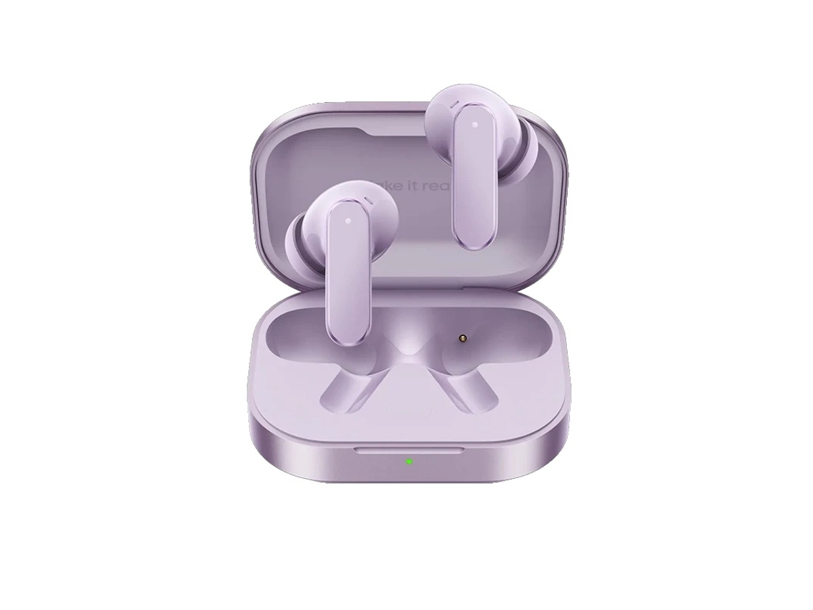 Auriculares, Bluetooth 5.4, cancelación activa de ruido, color morado.