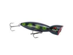 2026rebe-señuelo Artificial Popper Para Pesca Con Anzuelos Triples Accesorio De Pesca Simulación Lure Bait Taches Vert Foncé