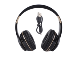 Fone De Ouvido Bluetooth Sem Fio Dobrável Leve Confortável Hifi Para Esportes Corrida