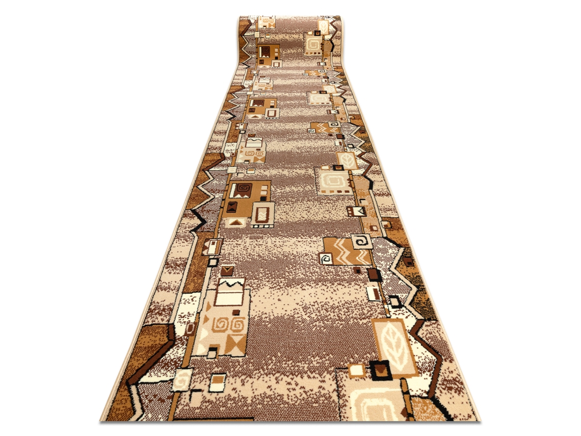 Alfombra de Pasillo Bcf Szlaczek Beige 110 cm