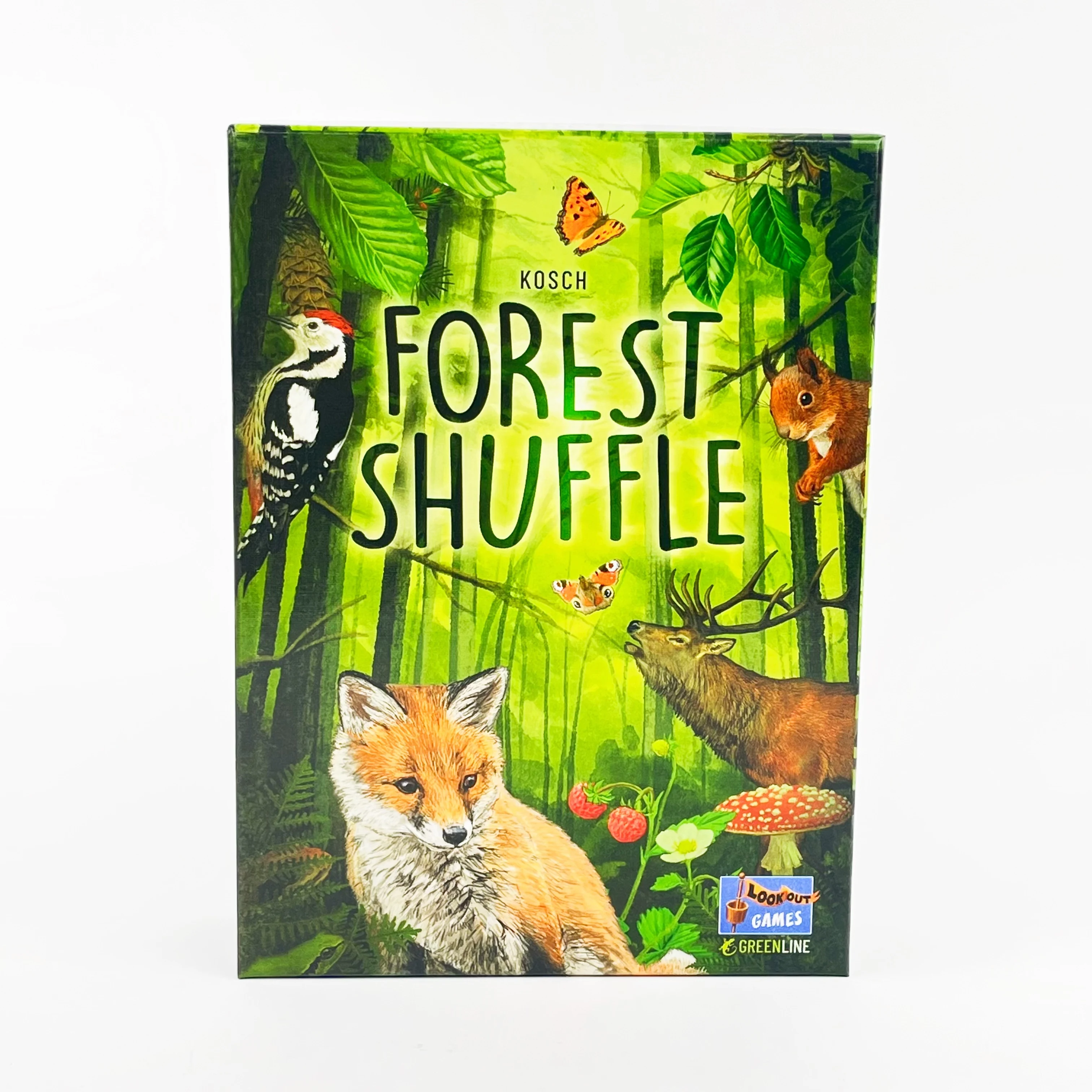 Juego De Cartas Forest Shuffle: Un Juego De Estrategia Que Incluye Woodland Edge, Mountains Y Paquetes De Expansión.