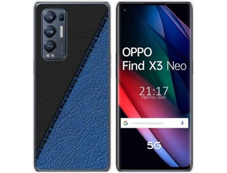 Carcasa Oppo Find X3 Neo TUMUNDOSMARTPHONE Cuero 02