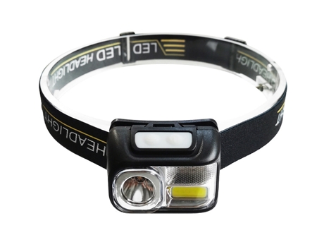 BISBISOUS T104-X Linterna Frontal Led Portátil De Largo Alcance Inductivo Usb Pesca Nocturna Negro