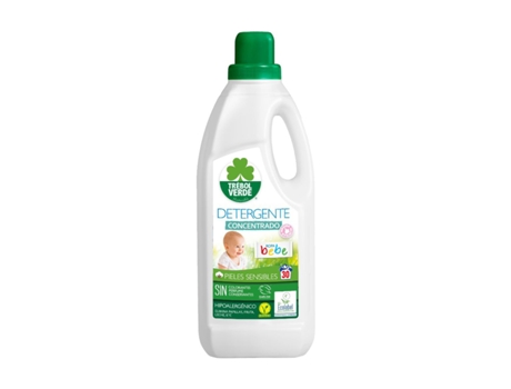 TREBOL VERDE Detergente Ropa Bebé Eco 1,5 L
