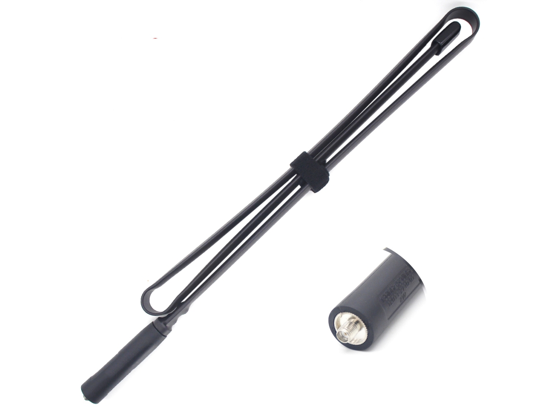 Antena Plegable De 108 Cm Para Intercomunicador De Walkie-talkie, Conector Sma Hembra, Alta Ganancia, 144/430 Mhz.