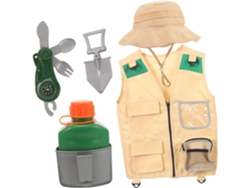 Kit De Explorador Para Niños Y Niñas, 5 Piezas, Talla Única, Conjunto De Aventura, Ropa De Abrigo
