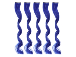 Peinados con estilo para cabello largo y rizado con reflejos