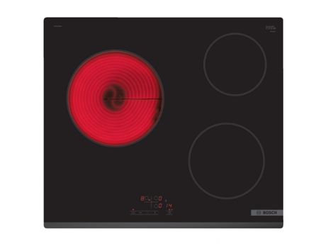 Placa de Vitrocerámica BOSCH PKM63RBB8E (Eléctrica - 62 cm - Negro)