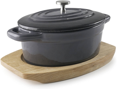 Cazuela LACOR Tarta Ovalada (18x12x5,5 cm - 1 Und)