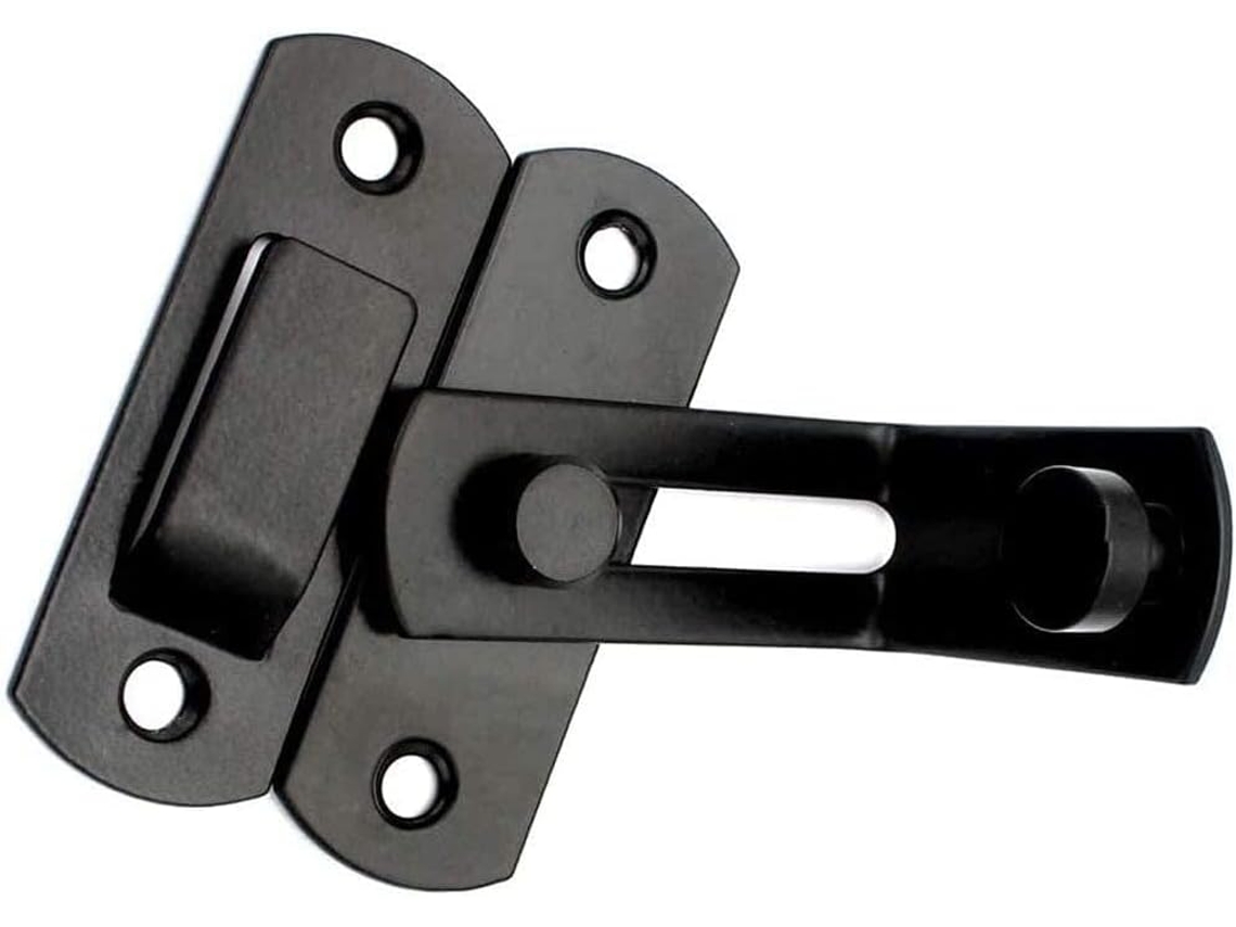 Cerrojo De Puerta Cerradura Ángulo Recto Rados Y Ventana Corredera Principal 90 G, Duradero, Resistente
