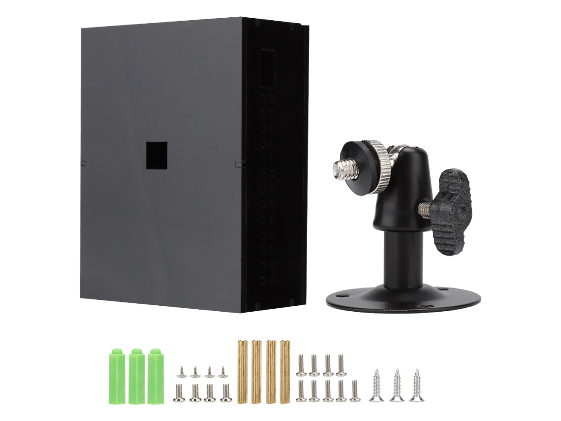Cámara de vigilancia (con soporte de modulación de rotación para Raspberry Pi)