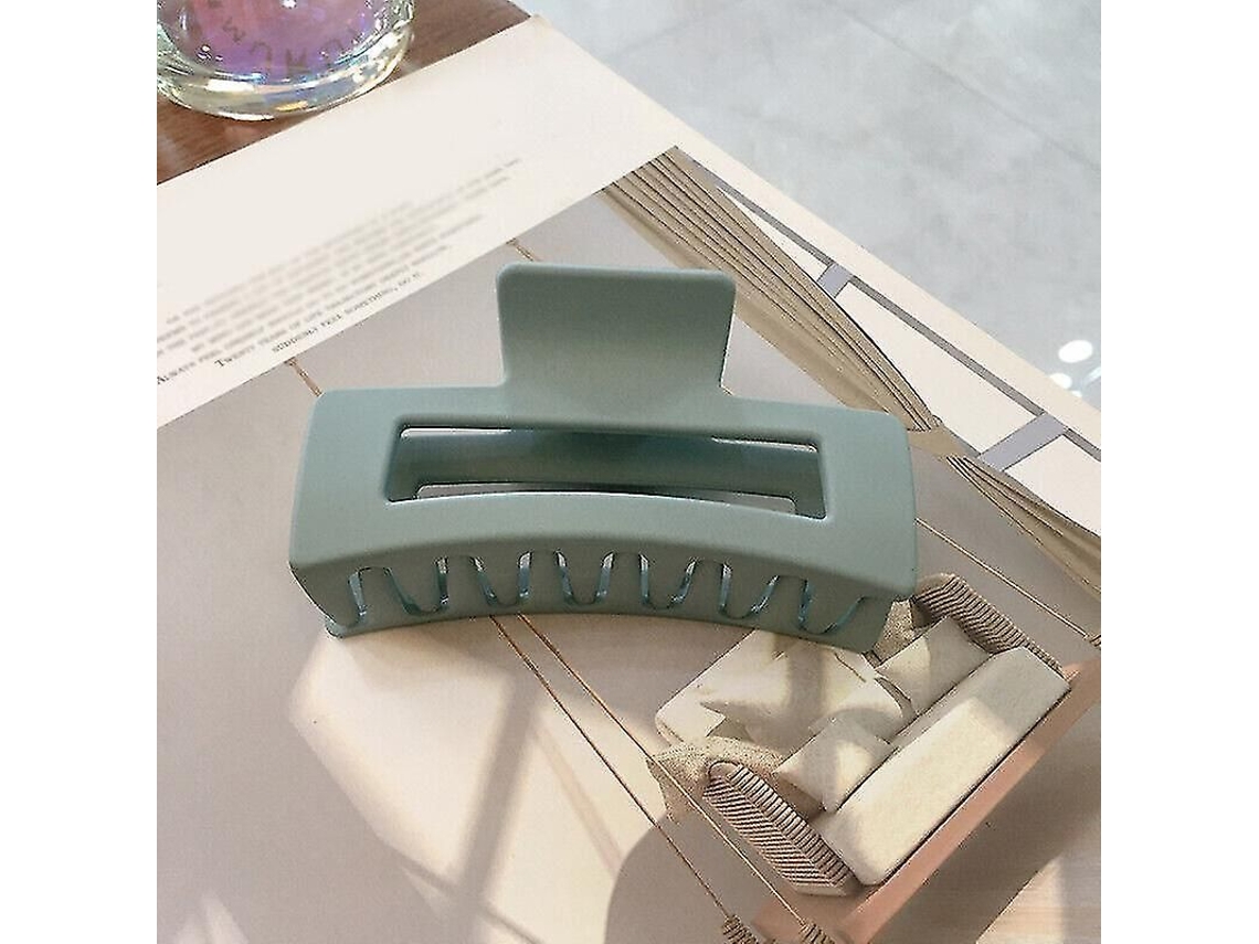 2026-pinza Para Cabello Grande De Rectángulo Clips De Resina Accesorios De Pelo Moda Casual Diseño Único