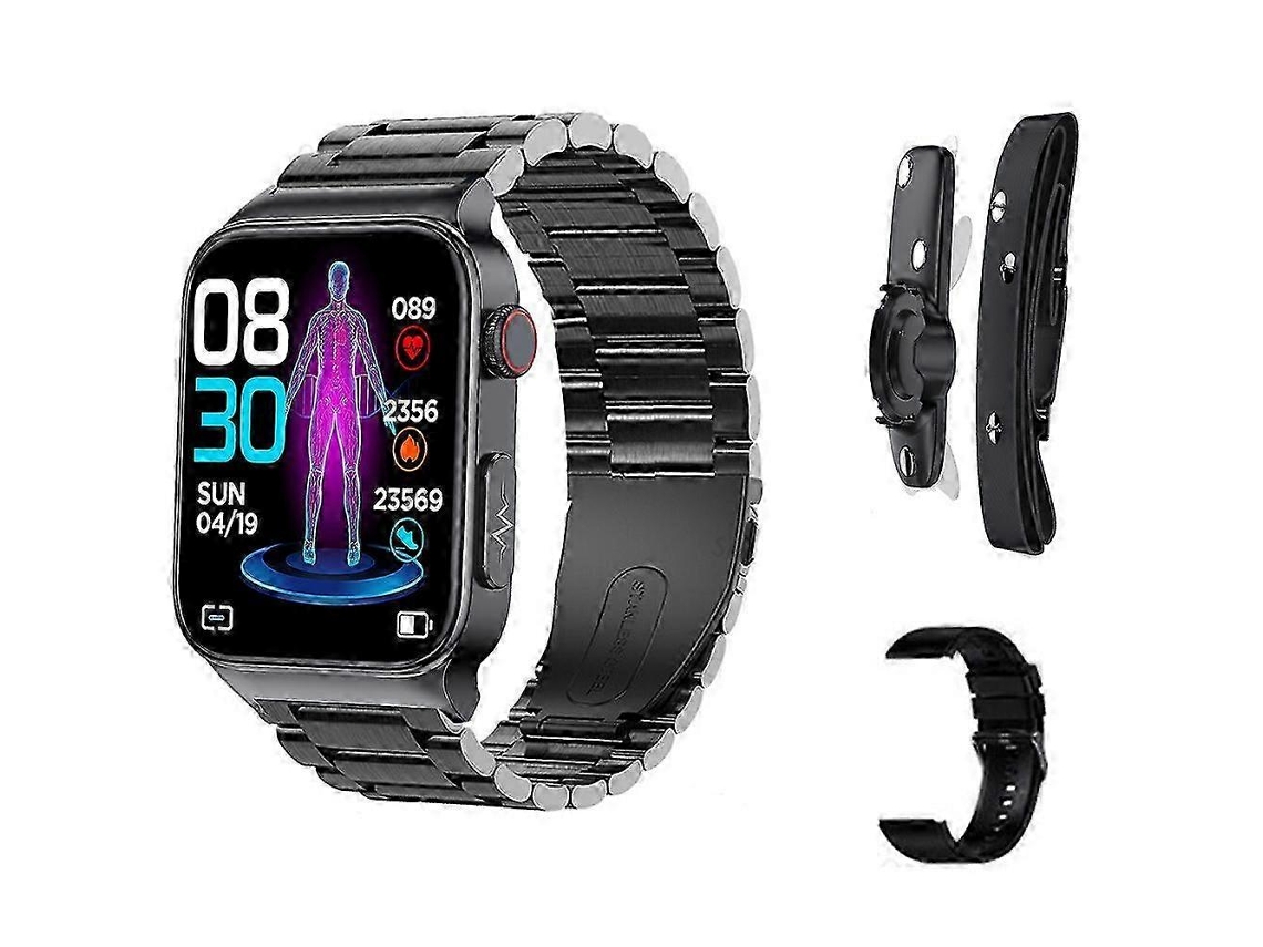 Reloj inteligente ECG PPG para monitorizar la salud, la glucosa y la presión arterial en bicicletas eléctricas.