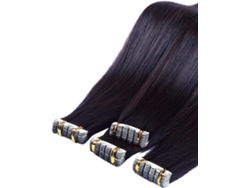 Postiche Capillaire - Peluca Droite Cabello Humains | Postiches Souples Nano Sans Contact Pour