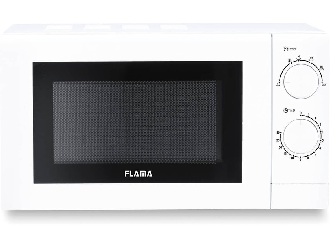 Microondas FLAMA 1816FL (20 L - Sin Grill - Blanco)