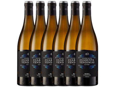 Vino CUATRO RAYAS Cuatro Rayas Cuarenta Vendimias Cuvée Verdejo Rueda Joven (0.75 L - 6 unidades)