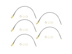 Adaptador De Cable De Antena Sma A Ufl Ipex, Conector Hembra De Latón Para Radio Walkie-talkie (20 Cm)