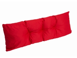 Cojín palet 120x40cm cojín del asiento europalets cojín de suelo infantil cojín de paleta exterior rojo SETGARDEN