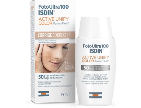 Protector Solar ISDIN Rostro Fusion Active Unify Ultra 100