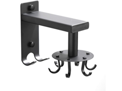 2026da-soporte De Utensilios De Pared Con Gancho Giratorio Ajustable 6 Ganchos Aluminio