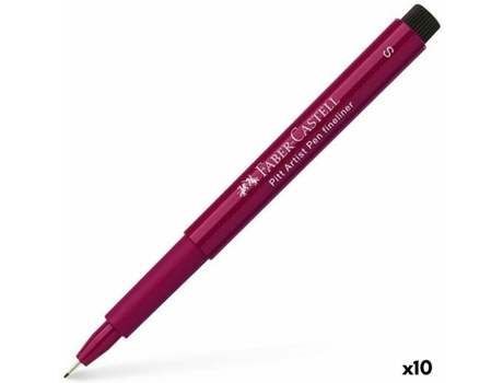 Rotuladores FABER-CASTELL pitt artist fineliner s magenta 10 unidades