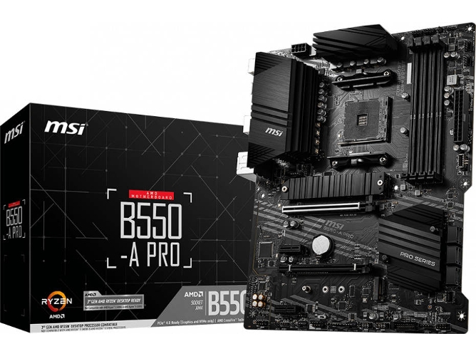 Motherboard MSI B550-A PRO (Socket AM4 - AMD B550 - ATX)