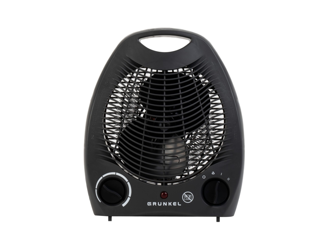 Calefactor WB-2000 - 2000W y 2 niveles de potencia - Negro GRUNKEL